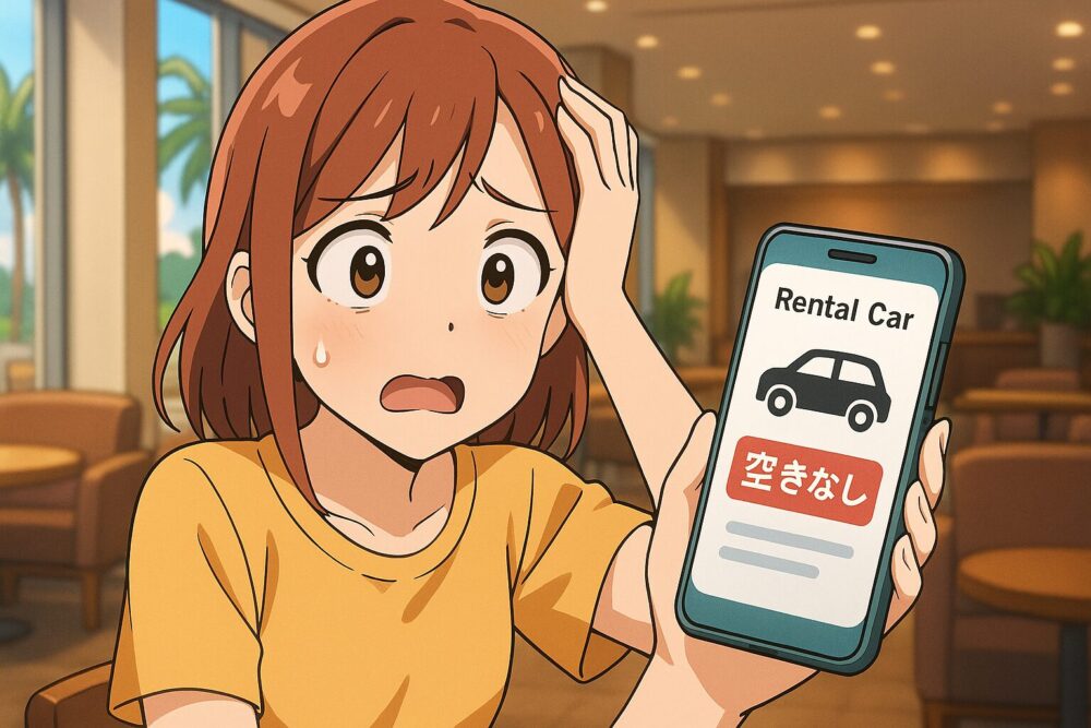 レンタカーなし